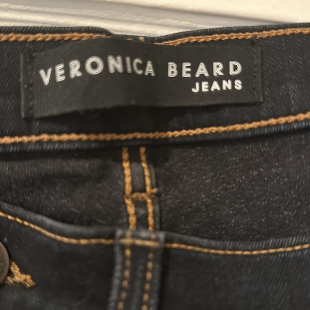 Veronica Beard Debbie Skinny Jean w Yellow Stripe! - Picture 7 of 7